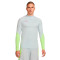 Sudadera Dri-Fit Strike Pure Platinum-Volt-Hyper Pink