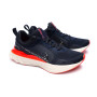 React Infinity Run Fk 3-Black-Obsidian-Bright Crimson