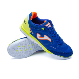 Zapatilla Top Flex Rebound Royal-Verde Flúor