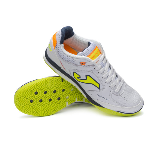 Indoor boots Joma Top Flex Rebound Blanco-Lima - Fútbol Emotion