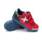 Zapatilla G3 Indoor Cinta Adhesiva Niño Rojo