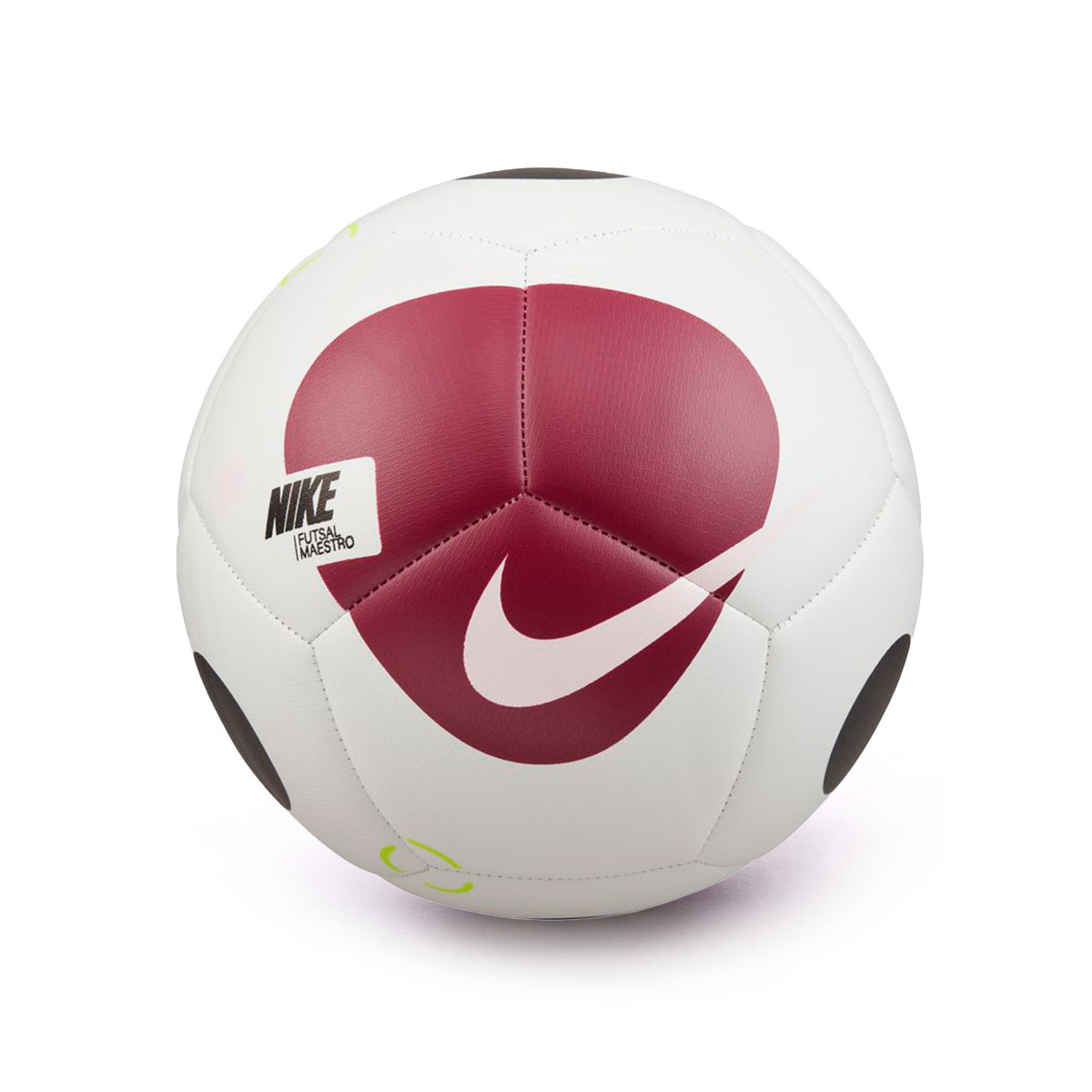 Interior Colgar carbón Balón Nike Futsal Maestro White-Rosewood-Pink Foam - Fútbol Emotion
