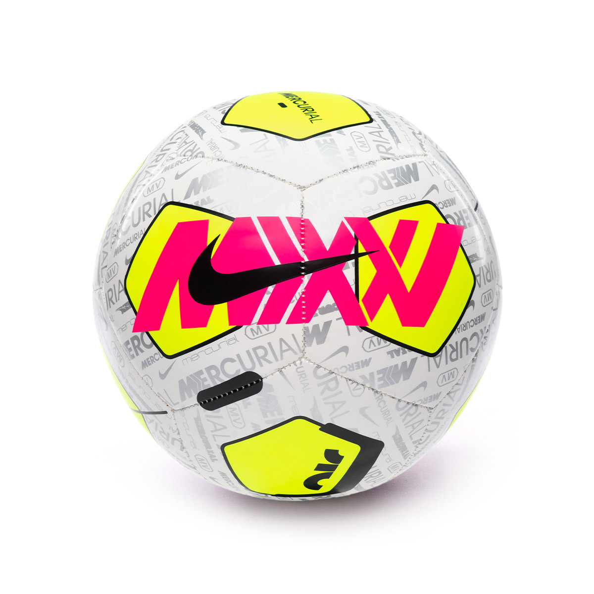 Balón Nike Mercurial Fade XXV White-Volt - Fútbol