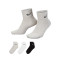 Nike Training Cushion Ankle (3 Pairs) Socks