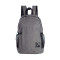 Mochila Slim Small Grey Melange