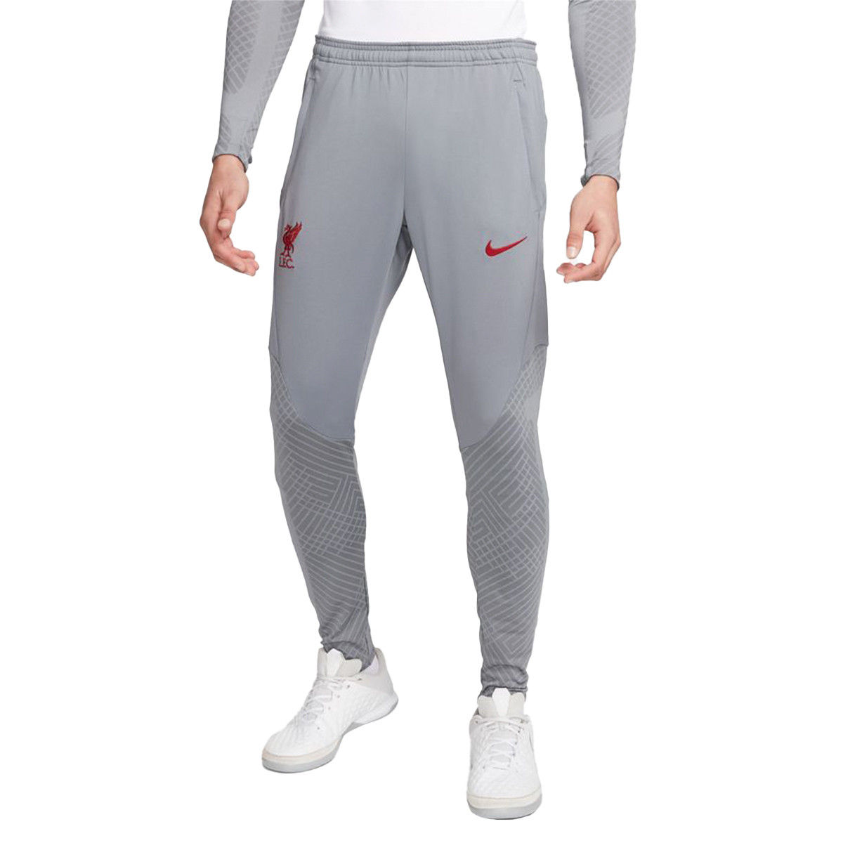 Ecología Dispensación Correspondiente a Pantalón largo Nike Liverpool FC Training 2022-2023 Smoke Grey-Tough Red - Fútbol  Emotion