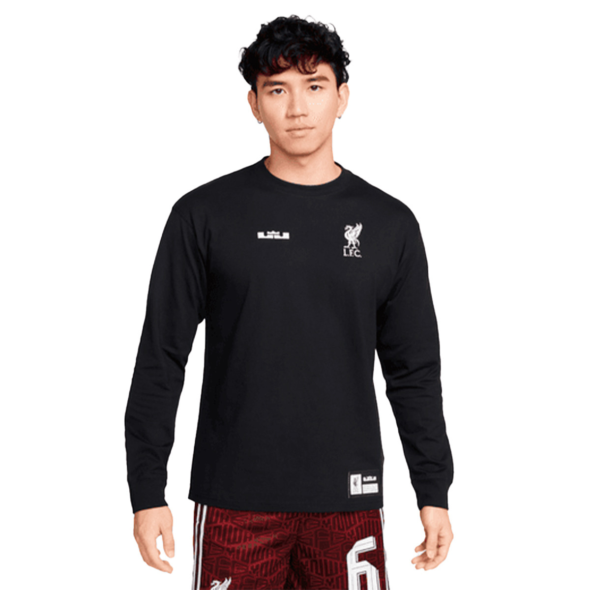 Camiseta Nike Liverpool FC x LeBron 2022-2023 Black - Fútbol Emotion