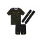Conjunto Paris Saint-Germain FC Cuarta Equipación Stadium 2022-2023 Niño Black-Tour Yellow