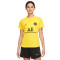 Camiseta Paris Saint-Germain FC Pre-Match 2022-2023 Mujer Tour Yellow-Black