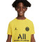 Camiseta Paris Saint-Germain FC Pre-Match 2022-2023 Niño Tour Yellow-Black