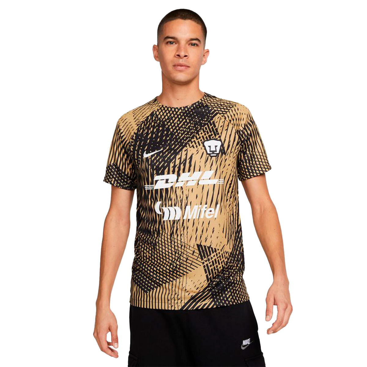 Nike Pumas Pre-Match 2022-2023 Black-Truly Gold Fútbol Emotion