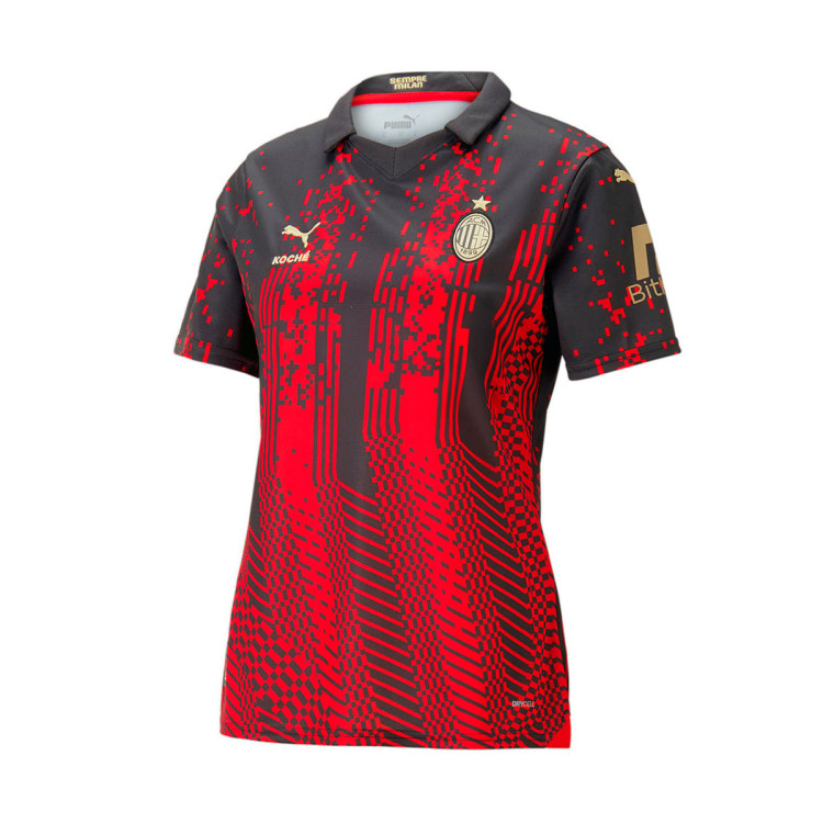 camiseta-puma-ac-milan-x-koche-cuarta-equipacion-2022-2023-mujer-fiery-red-black-0