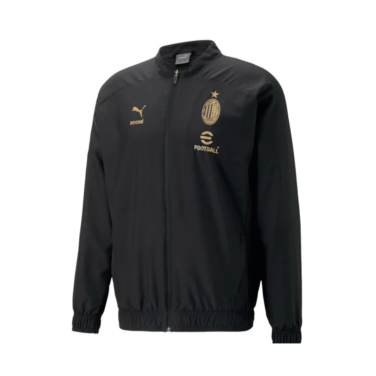 Black and gold puma jacket on sale