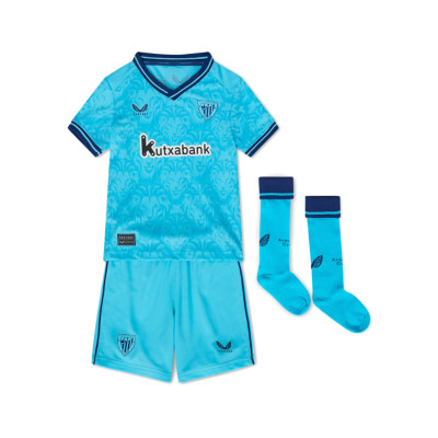 Kids Athletic Club Bilbao Away Kit 2023-2024 Kit 