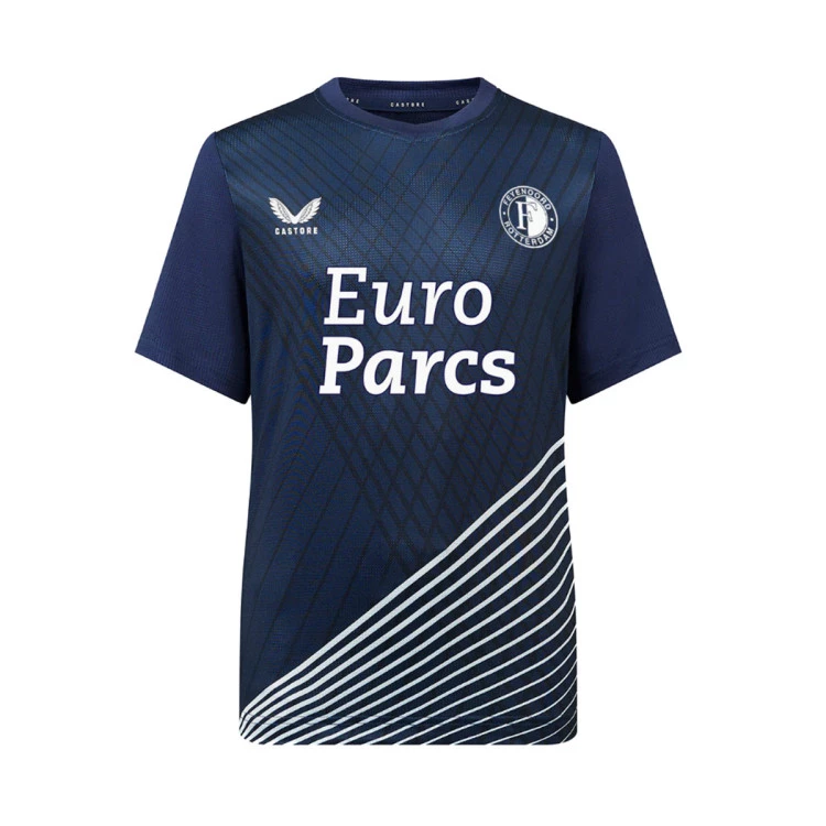 Jersey Castore Feyenoord Rotterdam Pre Match 2023 2024 Peacoat Futbol Emotion