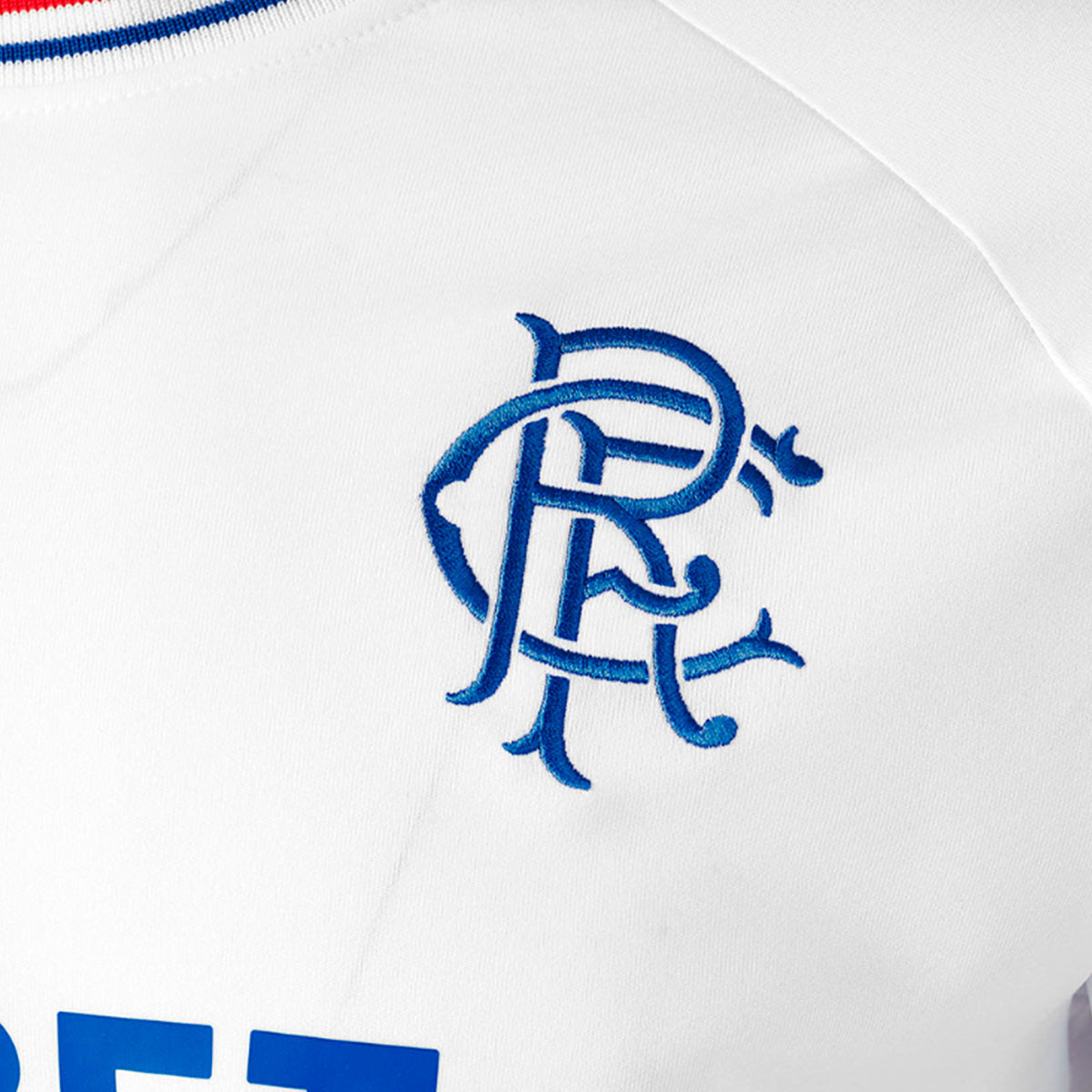 Borsa Da Palestra Ufficiale Rangers FC - Design A Particelle Con Stemma, In Poliestere, Chiusura A Cordoncino
