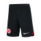 Pantalón corto Eintracht Frankfurt Primera Equipación Stadium 2023-2024 Niño Black