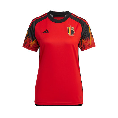 Koszulka Kobiety reprezentacji Belgii Koszulka Mistrzostwa Świata w Katarze 2022