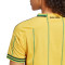 Camiseta Jamaica Primera Equipación Mundial Femenino 2023 Mujer Bold Gold-Vivid Green