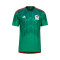 Camiseta México Primera Equipación Authentic 2022-2023 Vivid Green-Collegiate Green