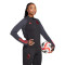 Sudadera Bélgica Training Mundial Qatar 2022 Mujer Black
