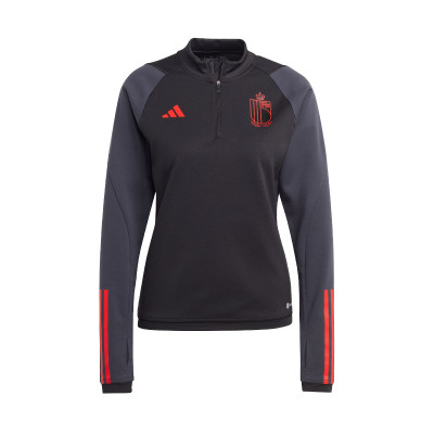 Sweatshirt Bélgica Training Mundial Qatar 2022 Mulher