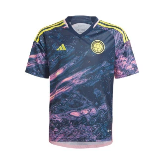 Camiseta Colombia Segunda Equipación Mundial Femenino 2023 Niño Multicolor