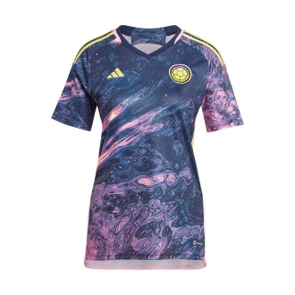 Camiseta Colombia Segunda Equipación Mundial Femenino 2023 Mujer Multicolor