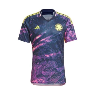 Camiseta Colombia Segunda Equipación Mundial Femenino 2023 Multicolor