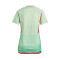 Camiseta Hungría Segunda Equipación 2022-2023 Mujer Glow Green-Colleg Red