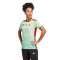 Camiseta Hungría Segunda Equipación 2022-2023 Mujer Glow Green-Colleg Red