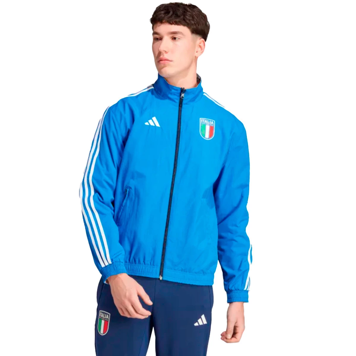 Giacca adidas Italia Pre Match 2022 2023 Azzurro Futbol Emotion