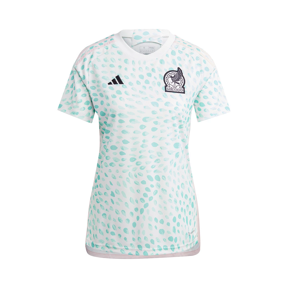 Trikot adidas Mexico Segunda Equipacion Mundial Qatar 2022 Mujer WeiB Futbol Emotion