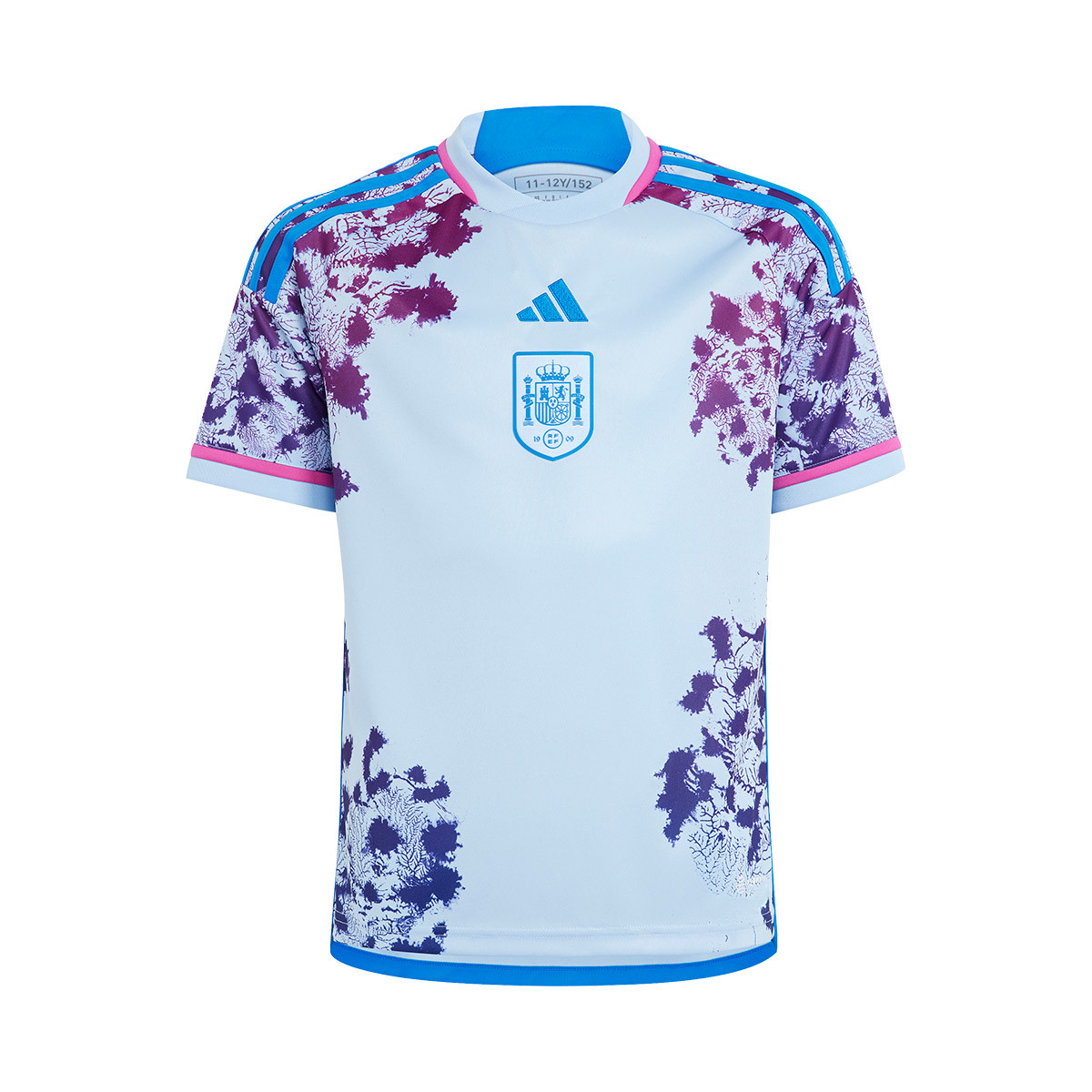 Jersey adidas Kids Spain Away Jersey Women's World Cup 2023 Glow Blue Fútbol