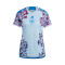 Camiseta España Segunda Equipación Mundial Femenino 2023 Mujer Glow Blue