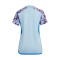 Camiseta España Segunda Equipación Mundial Femenino 2023 Mujer Glow Blue