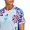 Camiseta España Segunda Equipación Mundial Femenino 2023 Mujer Glow Blue