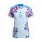 Camiseta España Segunda Equipación Authentic Mundial Femenino 2023 Mujer Glow Blue