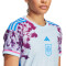 Camiseta España Segunda Equipación Authentic Mundial Femenino 2023 Mujer Glow Blue