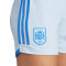 Short adidas España Segunda Equipación Authentic Mundial Femenino 2023 Mujer