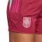 Pantalón corto adidas España Training Mundial Femenino 2023 Mujer