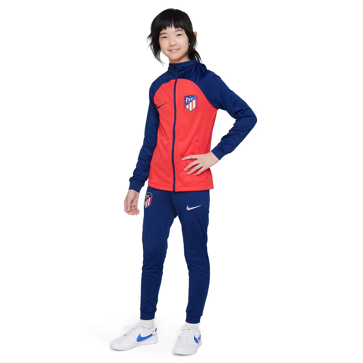 Nike tracksuit blue and red shop