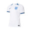 Camiseta Inglaterra Primera Equipación Stadium Mundial Femenino 2023 Summit White-Gym Blue