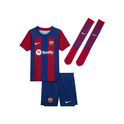 Komplet FC Barcelona Primera Equipación 2023-2024 Niño