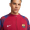 Chaqueta FC Barcelona Training 2023-2024 Noble Red-Deep Royal Blue-White