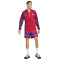 Chaqueta FC Barcelona Training 2023-2024 Noble Red-Deep Royal Blue-White