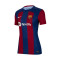 Camiseta FC Barcelona Primera Equipación Match 2023-2024 Mujer Deep Royal Blue-Noble Red