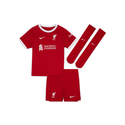 Conjunto Liverpool FC Primeiro Equipamento 2023-2024 Criança