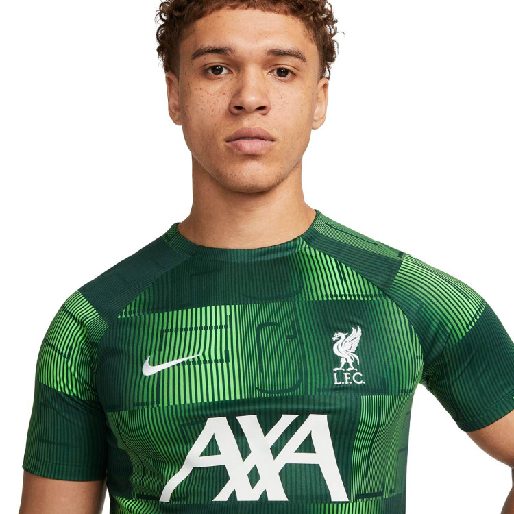 Jersey Nike Liverpool FC PreMatch 20232024 Pro GreenPoison Green