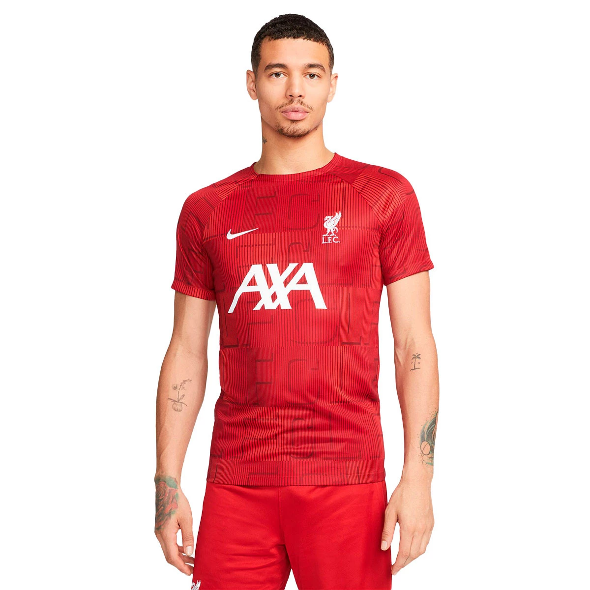 Jersey Nike Liverpool FC Pre Match 2023 2024 Gym Red Gym Red White Futbol Emotion